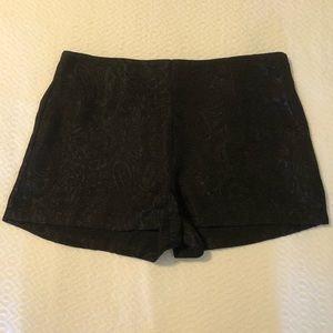 NWT Black detailed dressy shorts